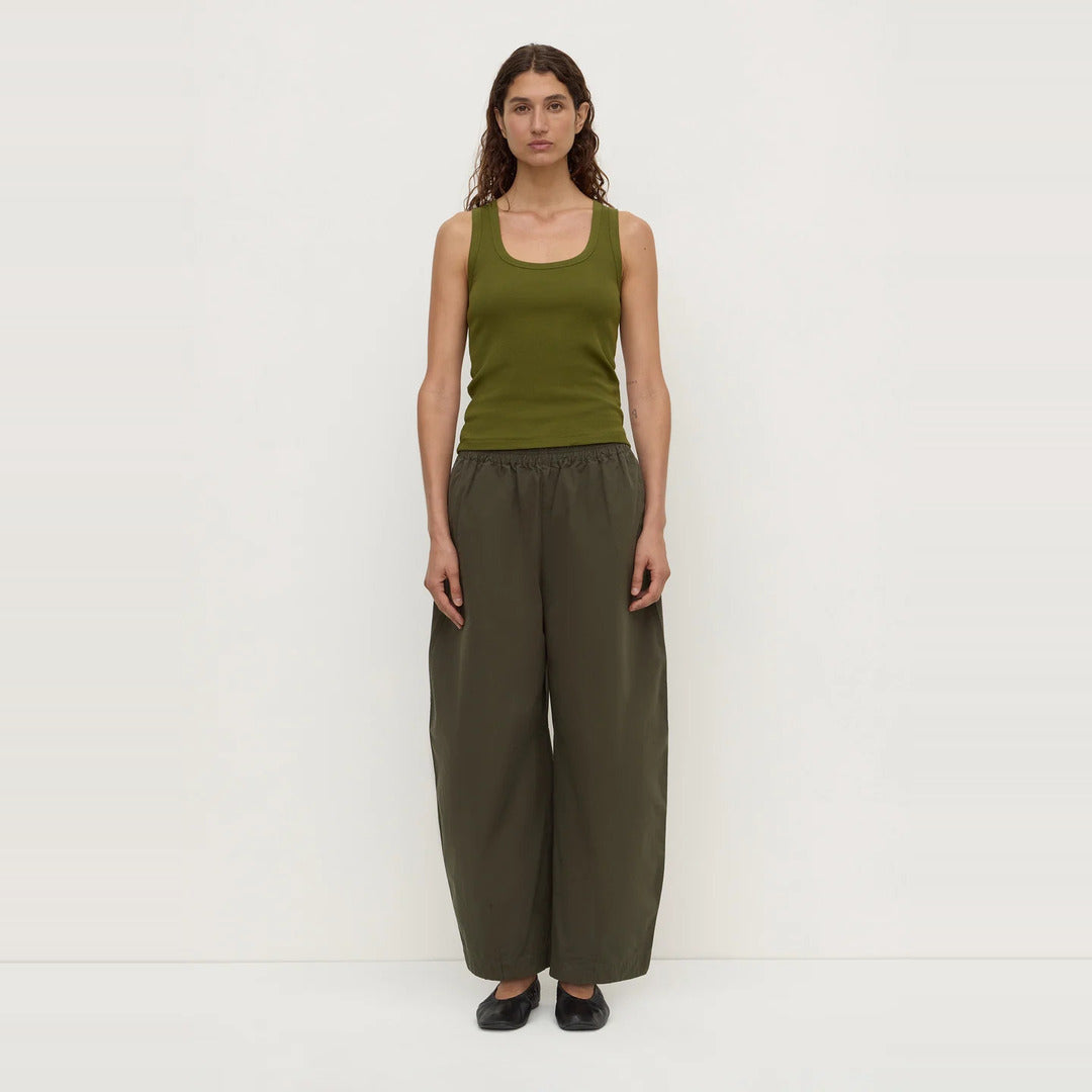 Lola Barrel Pant | Dark Military