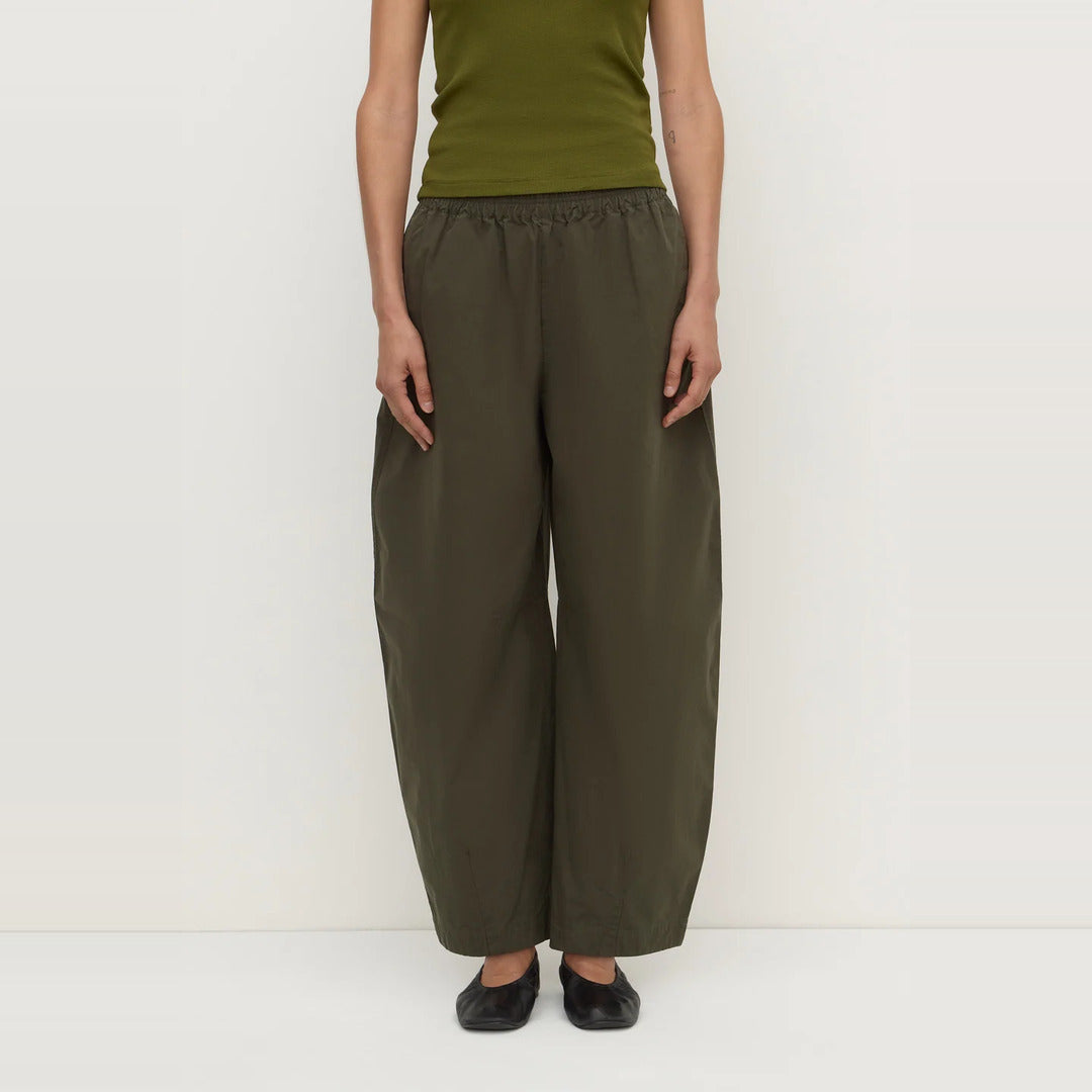 Lola Barrel Pant | Dark Military