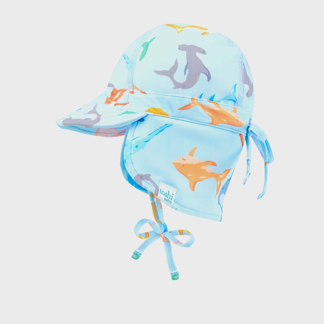 SWIM FLAP CAP | SHARKY