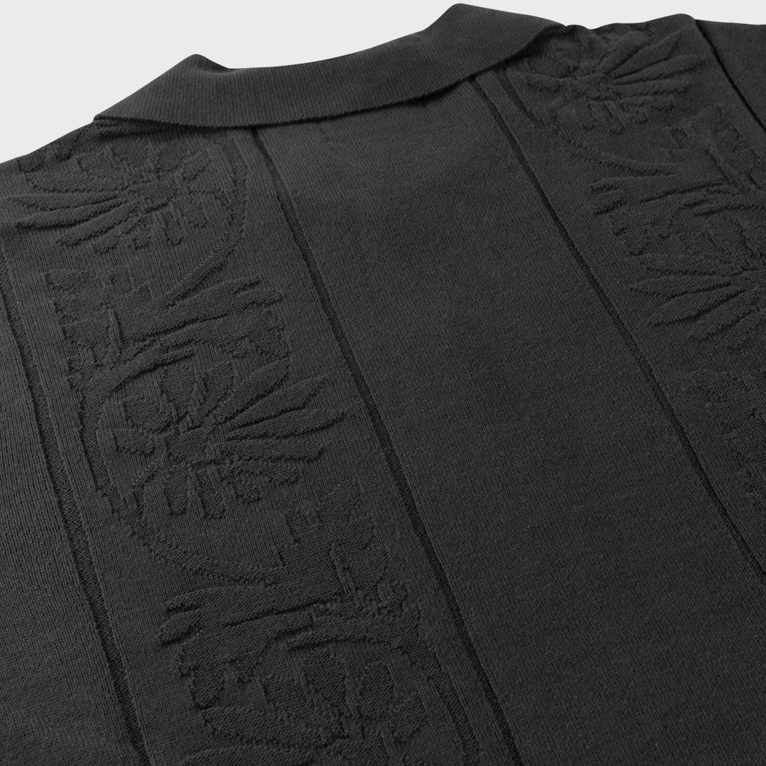 Access Knit Shirt | Vintage Black