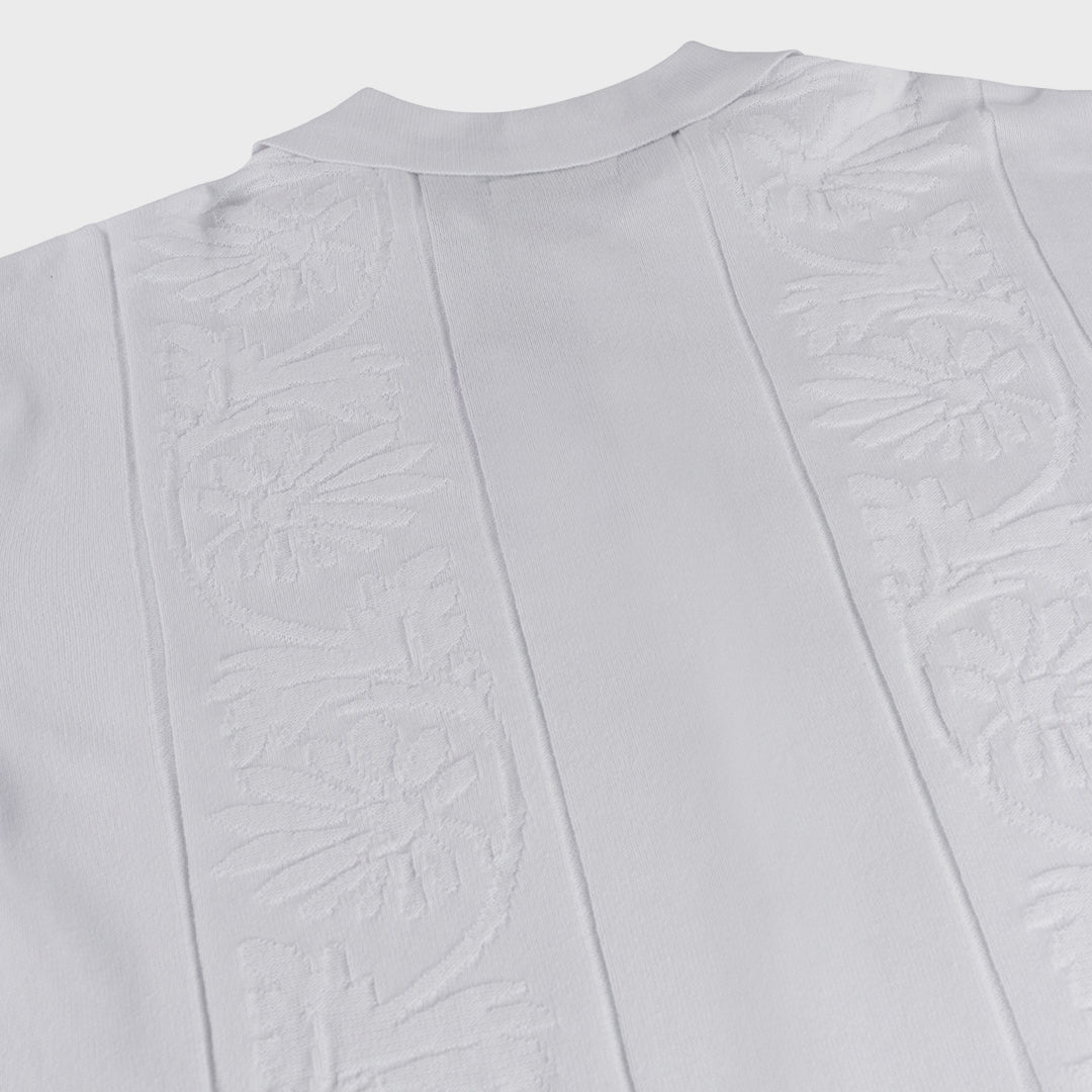 Access Knit Shirt | Vintage White