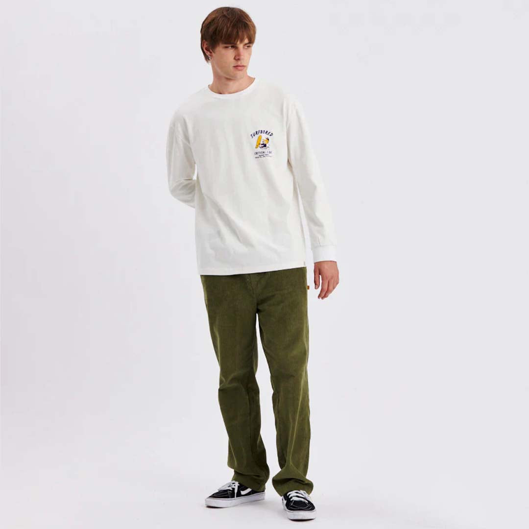 BORED LS TEE | VINTAGE WHITE