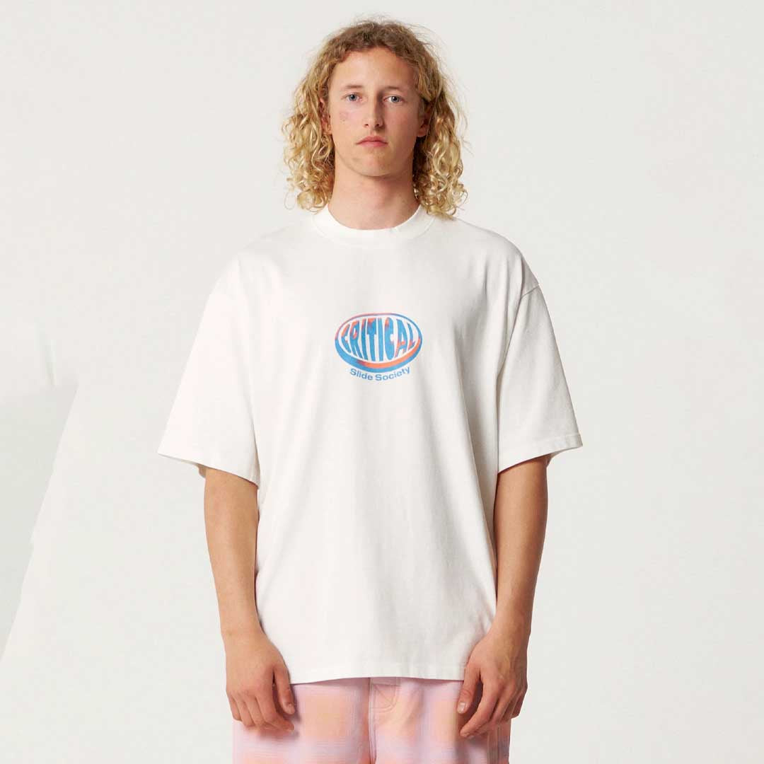 Buzzed Tee | Vintage White