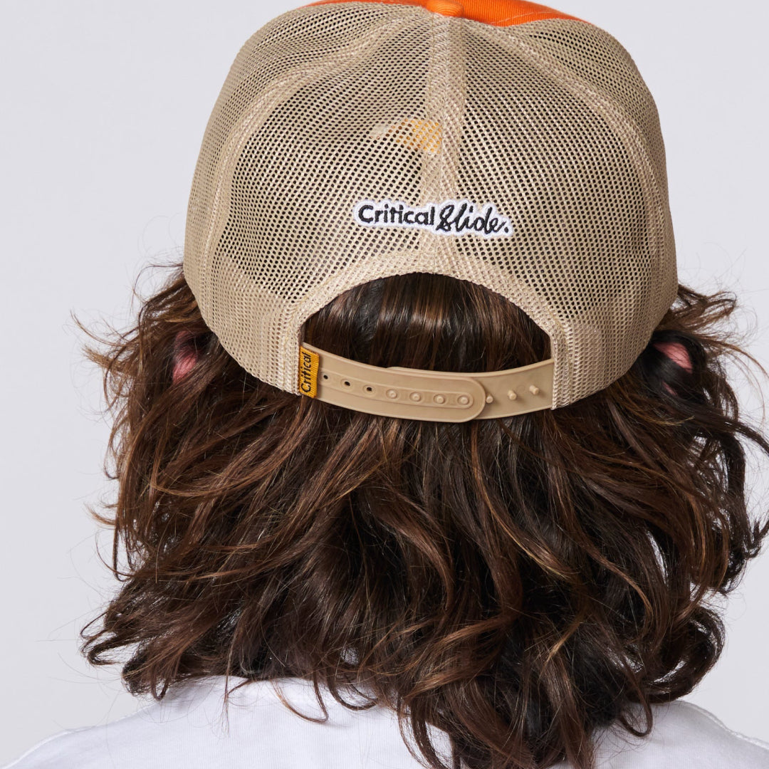 TCSS Club Trucker Cap in Orange