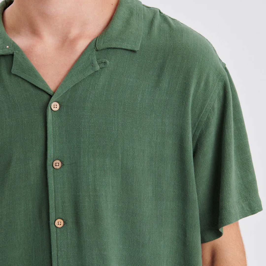 ERNIE RESORT SHIRT | MOSS