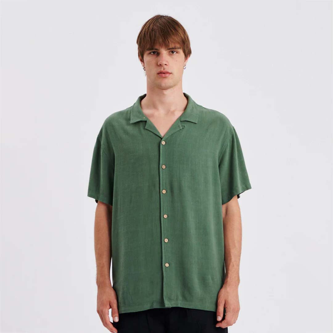 ERNIE RESORT SHIRT | MOSS