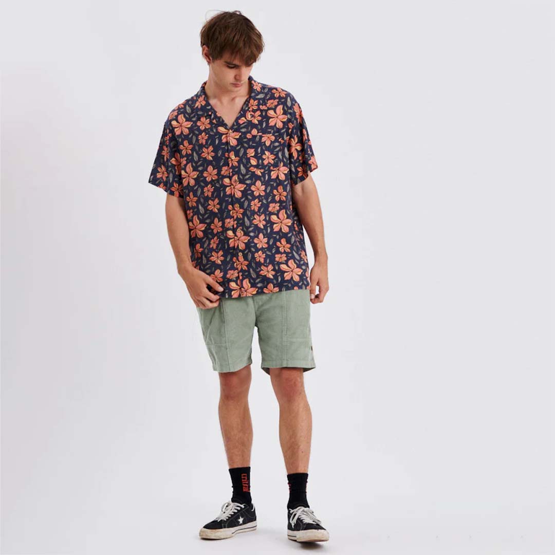 HOLIDAY RESORT SHIRT | NAVY