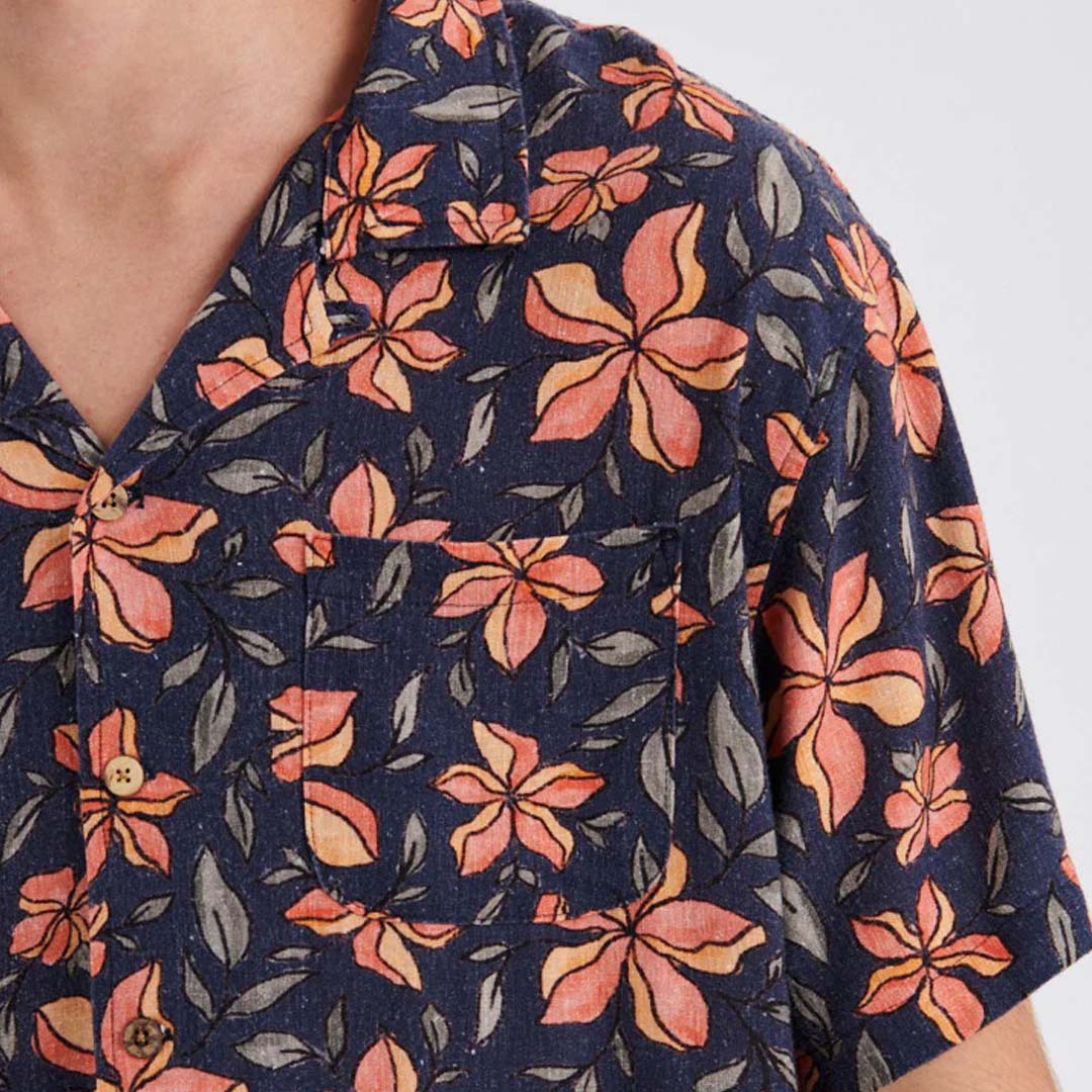 HOLIDAY RESORT SHIRT | NAVY