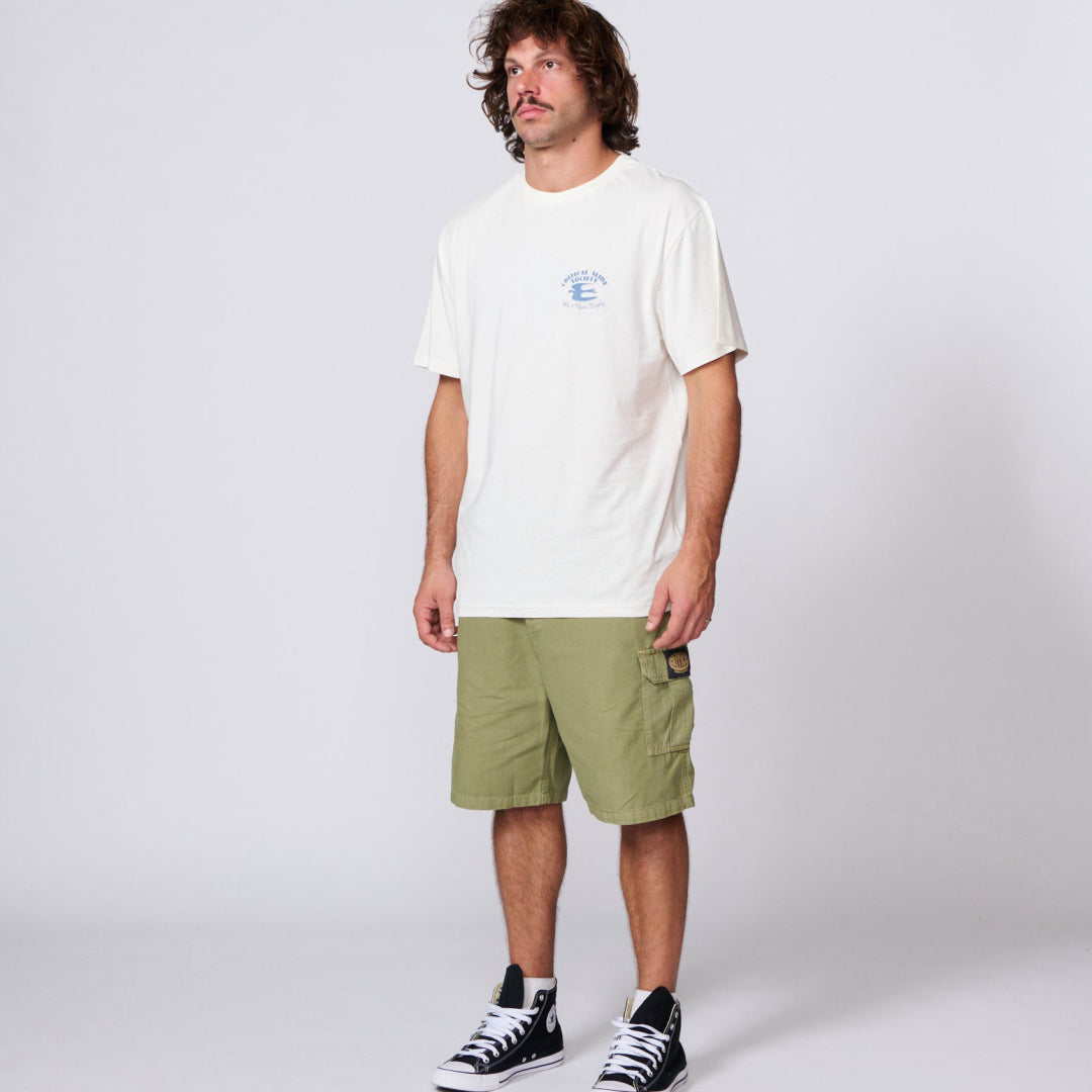 TCSS Little Wing Tee in Vintage White