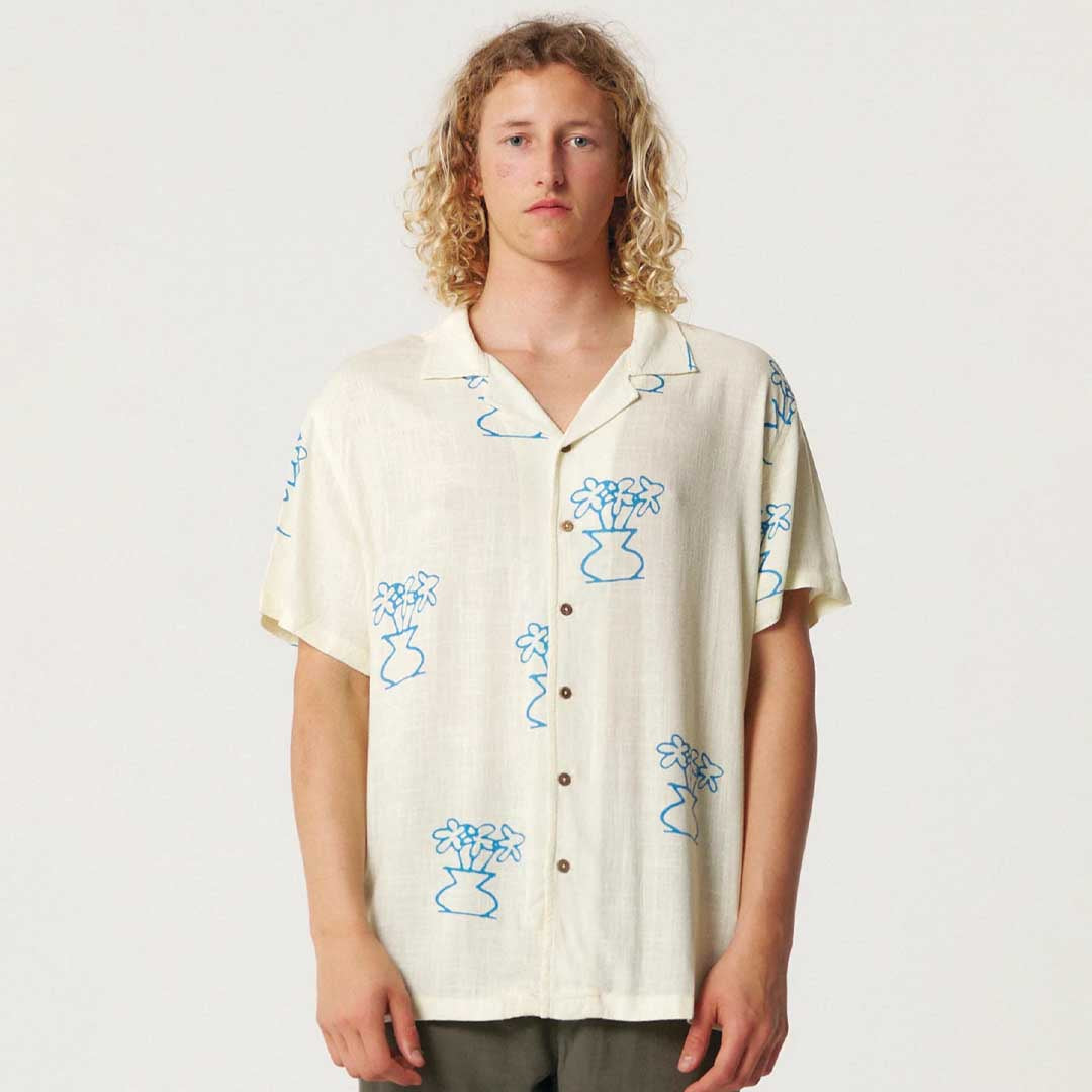 Mellow Resort Shirt | Ecru