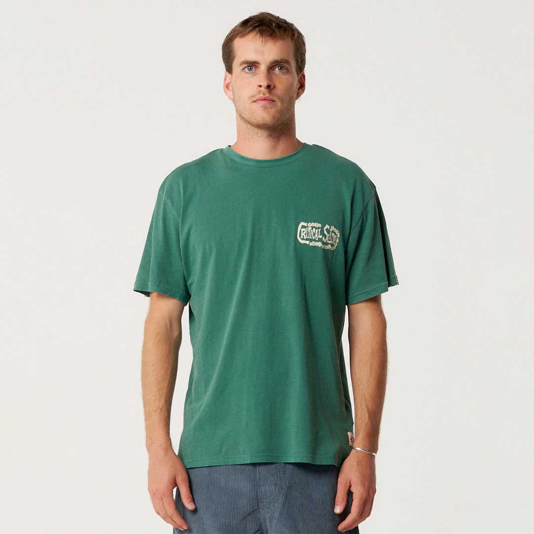 Tiki Tee | Dusty Green