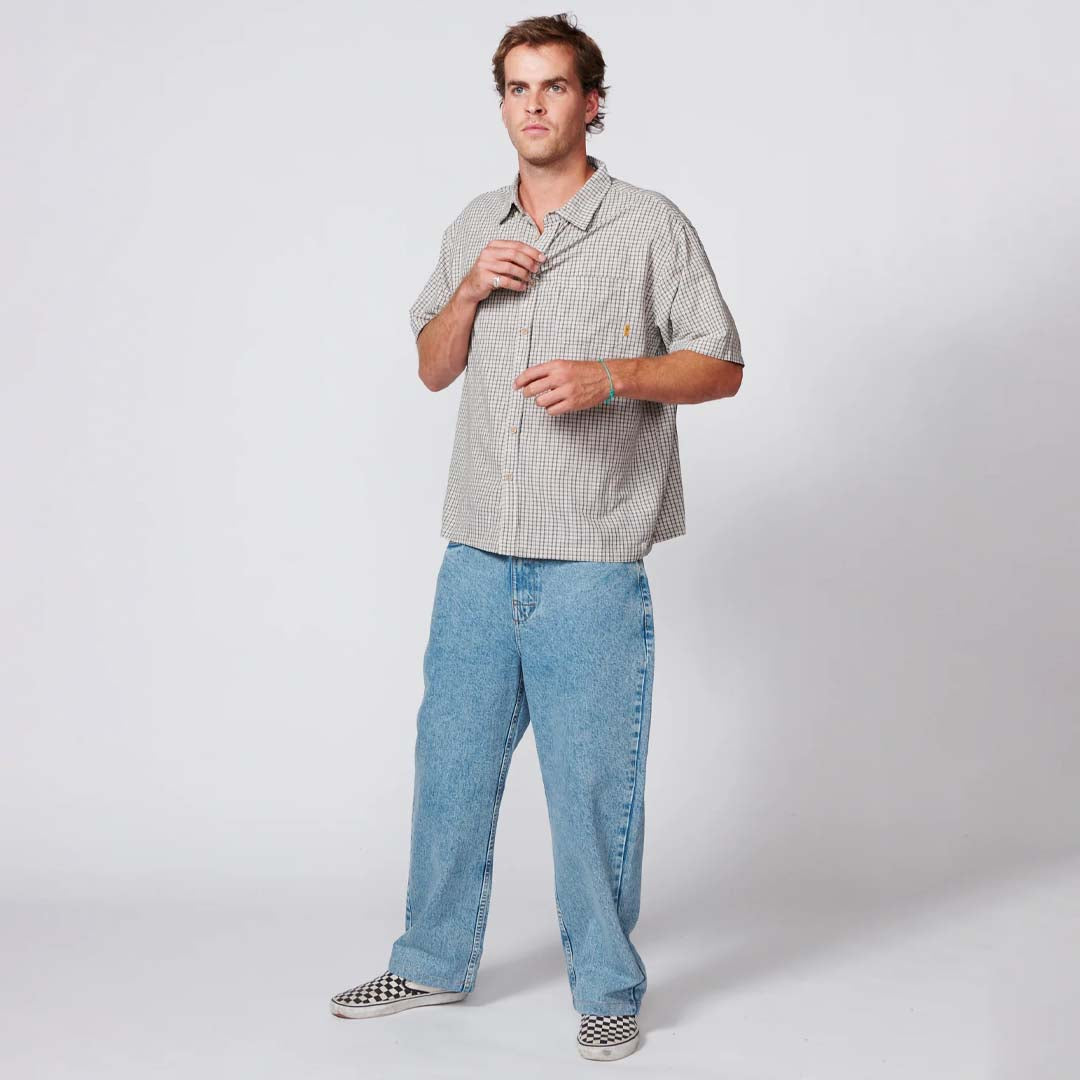 Garry SS Shirt | Ecru