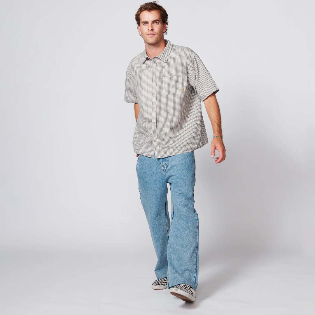 Garry SS Shirt | Ecru