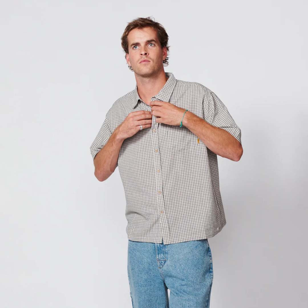 Garry SS Shirt | Ecru
