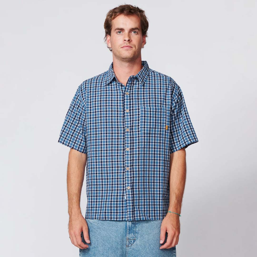 Dennis SS Shirt | Blue