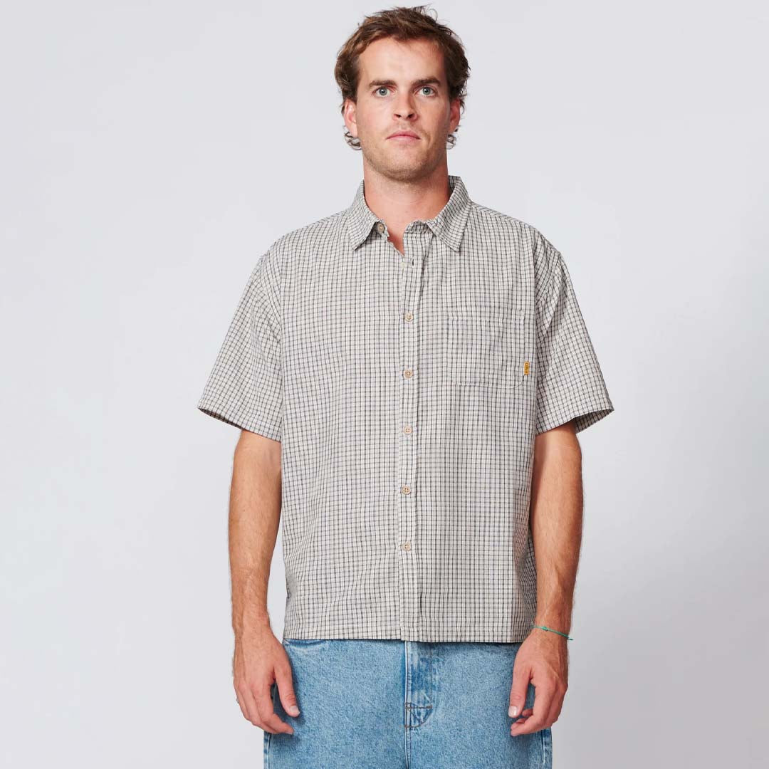 Garry SS Shirt | Ecru