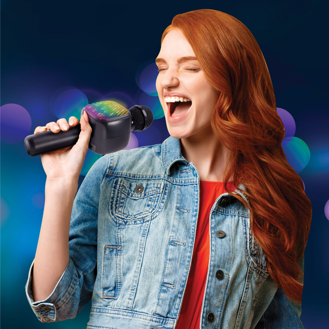 WIRELESS KARAOKE MICROPHONE | BLACK