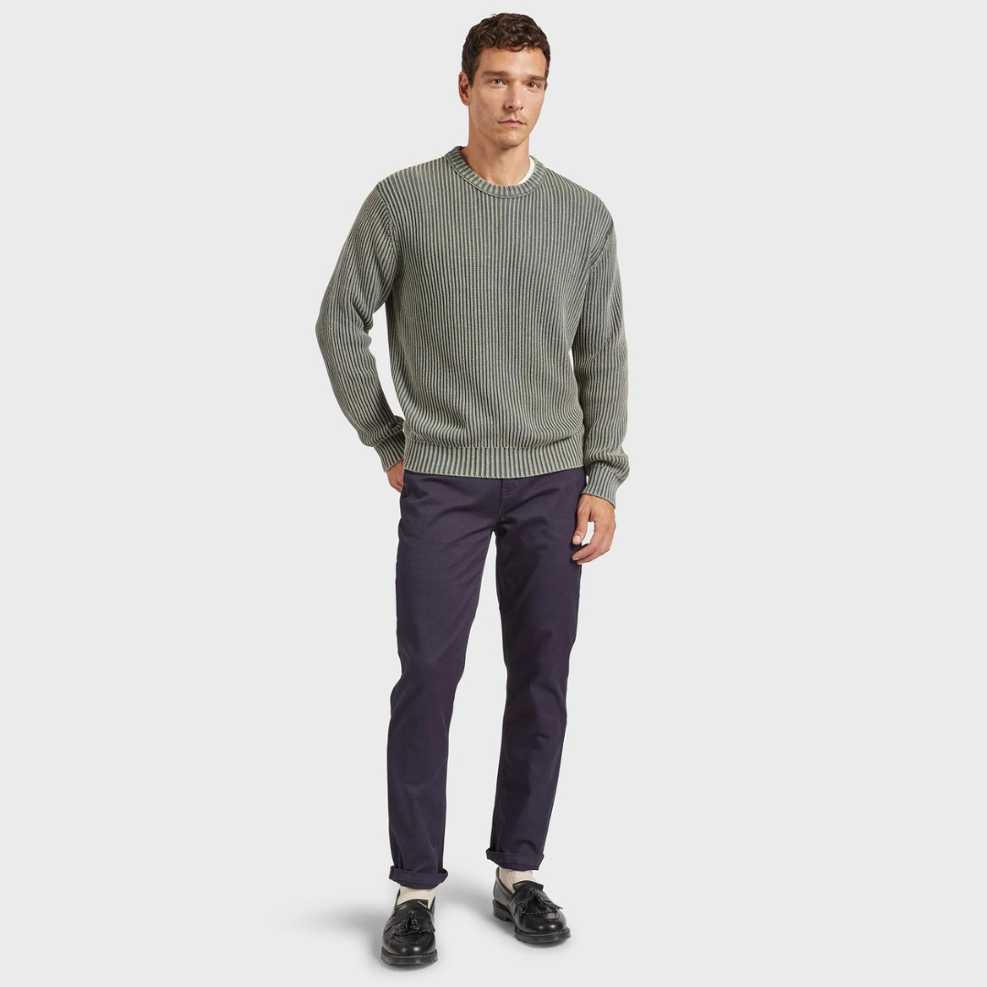 ANDERSON RIB KNIT | TITANIUM GREY