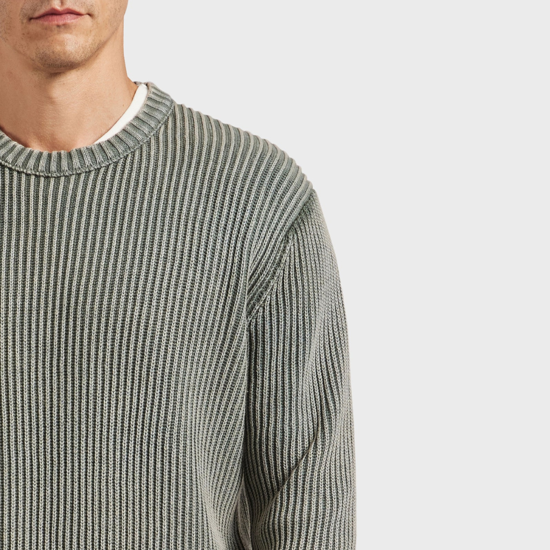 ANDERSON RIB KNIT | TITANIUM GREY