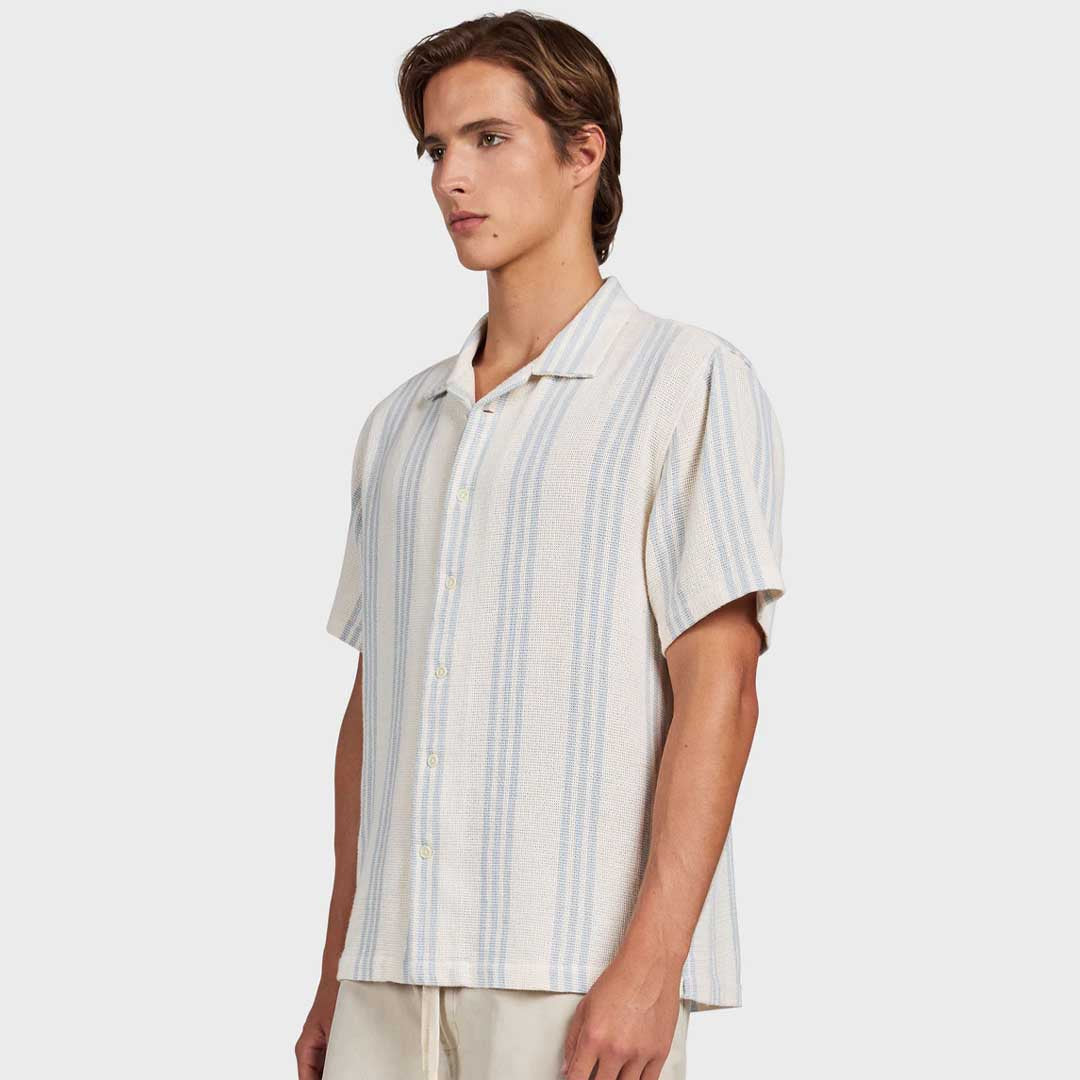 Anderson Shirt | Crystal Blue Stripe