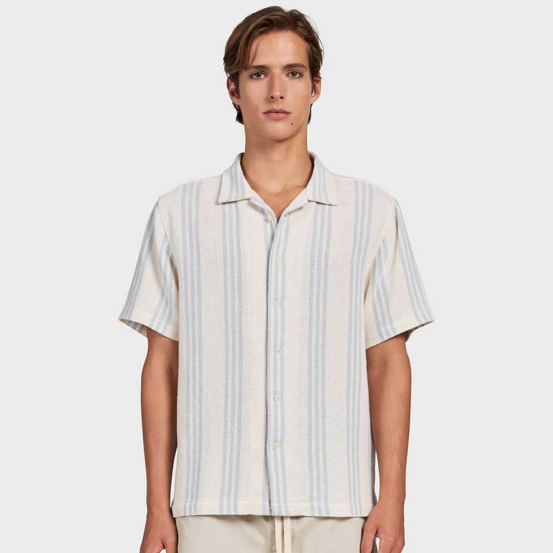Anderson Shirt | Crystal Blue Stripe