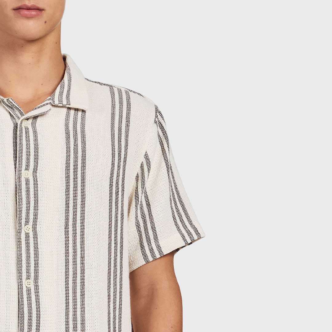 Anderson Shirt | Mahogany Stripe