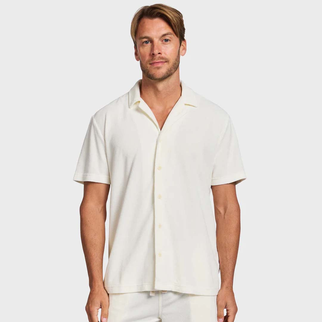 BAHAMA TERRY SHIRT | BLEACH WHITE