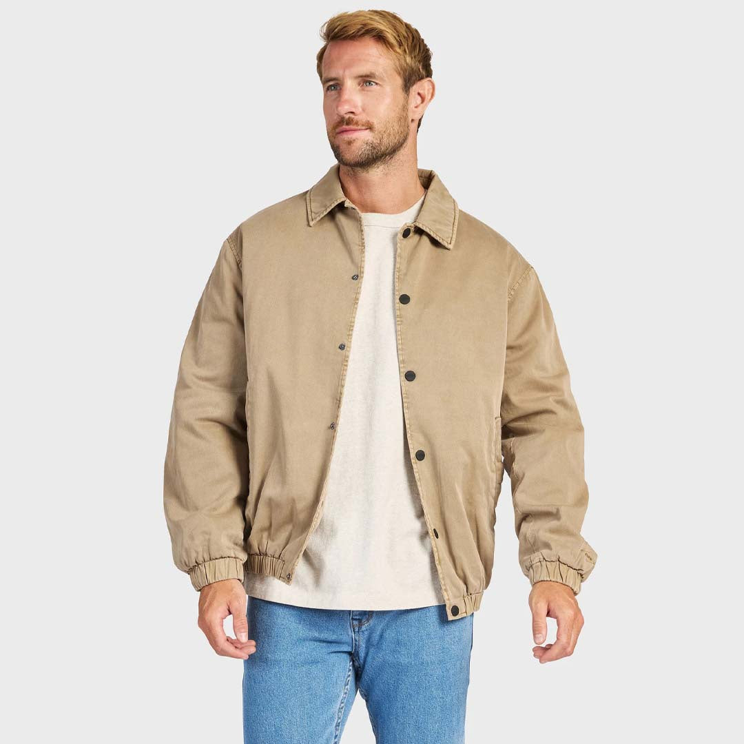 COACH JACKET | OTTER TAN