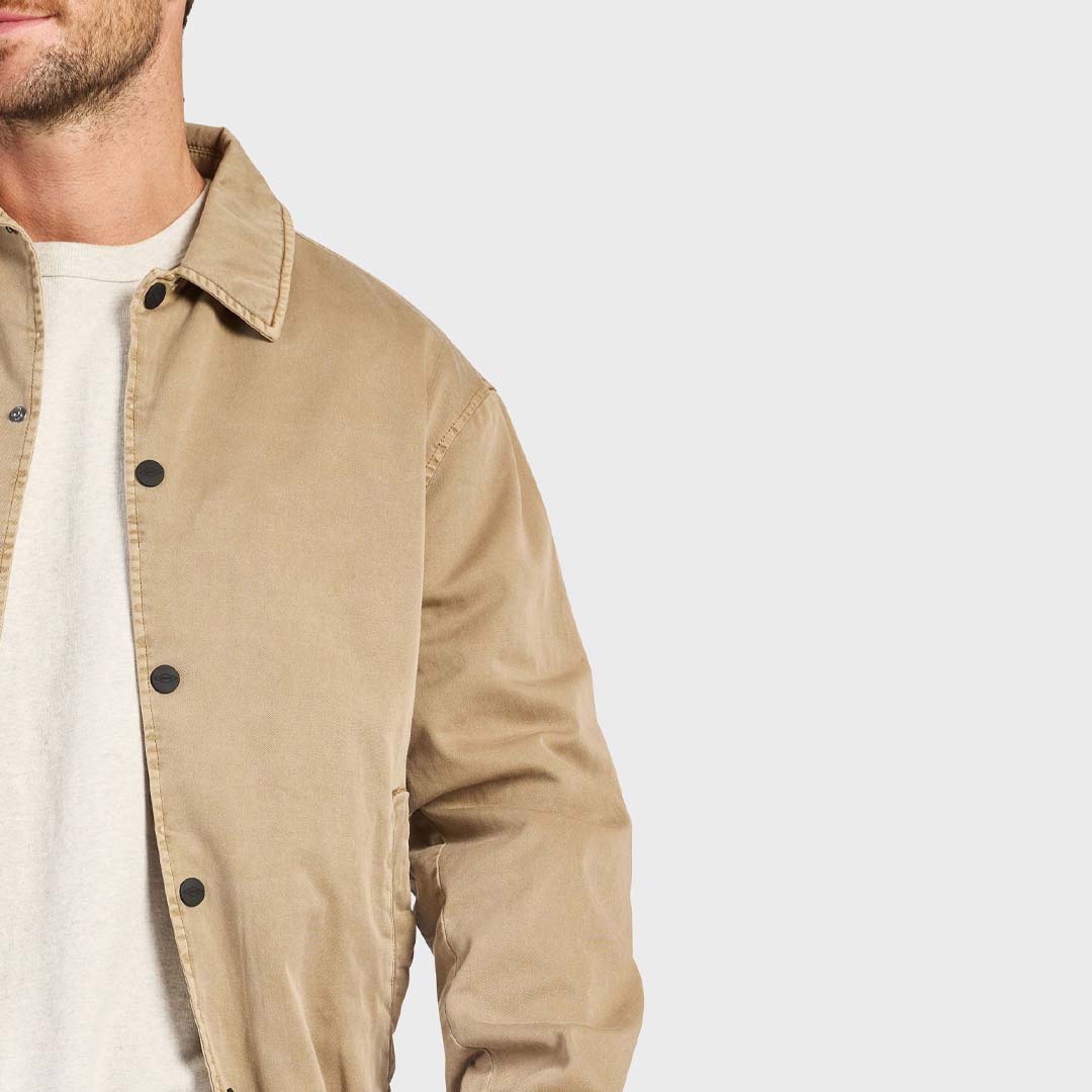 COACH JACKET | OTTER TAN