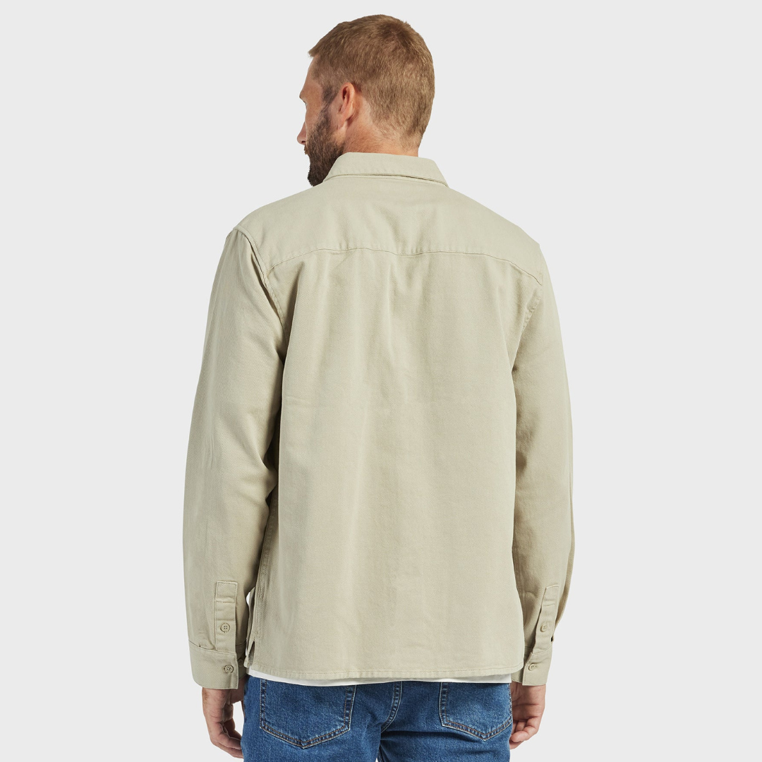 ESSENTIAL OVERSHIRT | OVERCAST GREEN