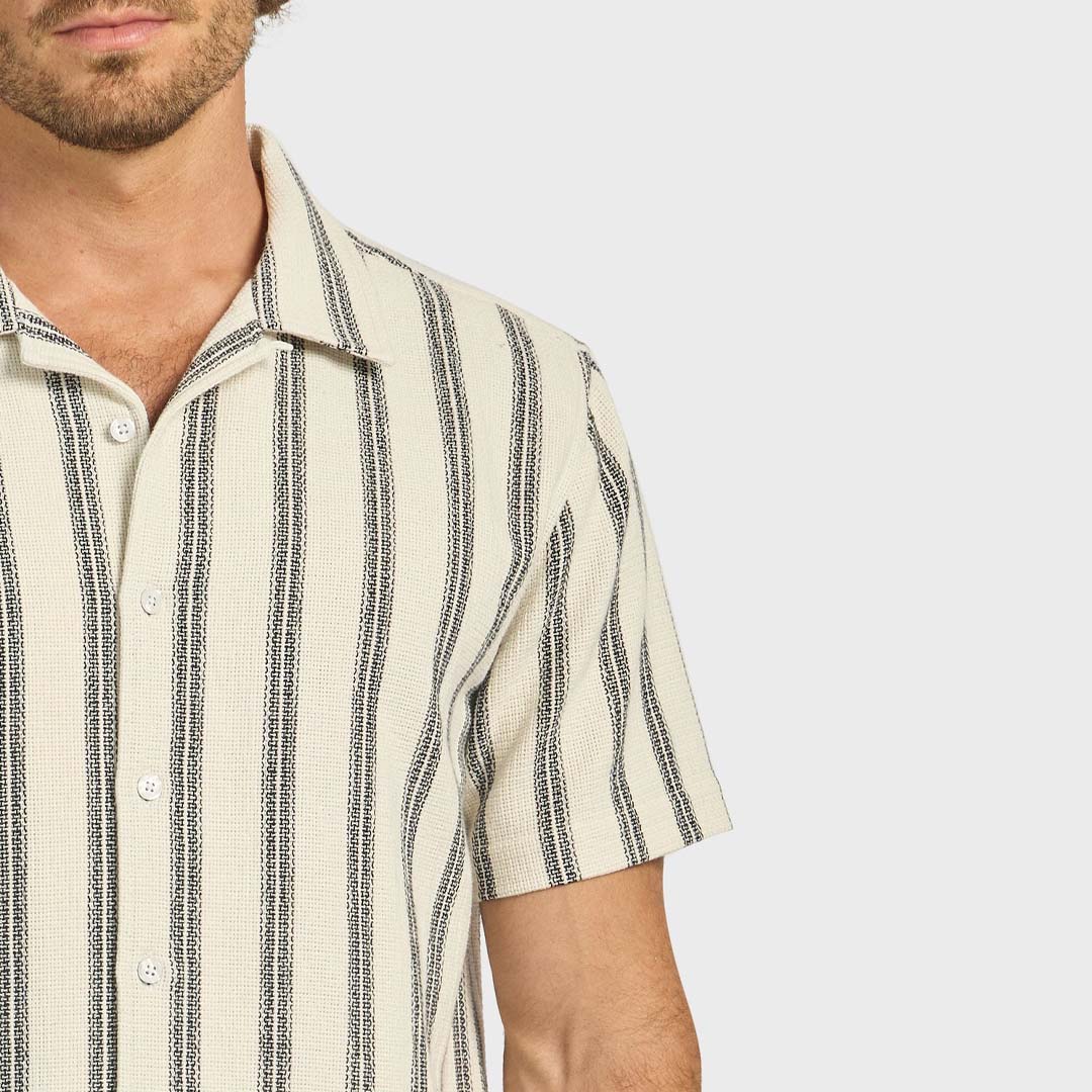 HARLIN SHORT SLEEVE SHIRT | OFF WHITE