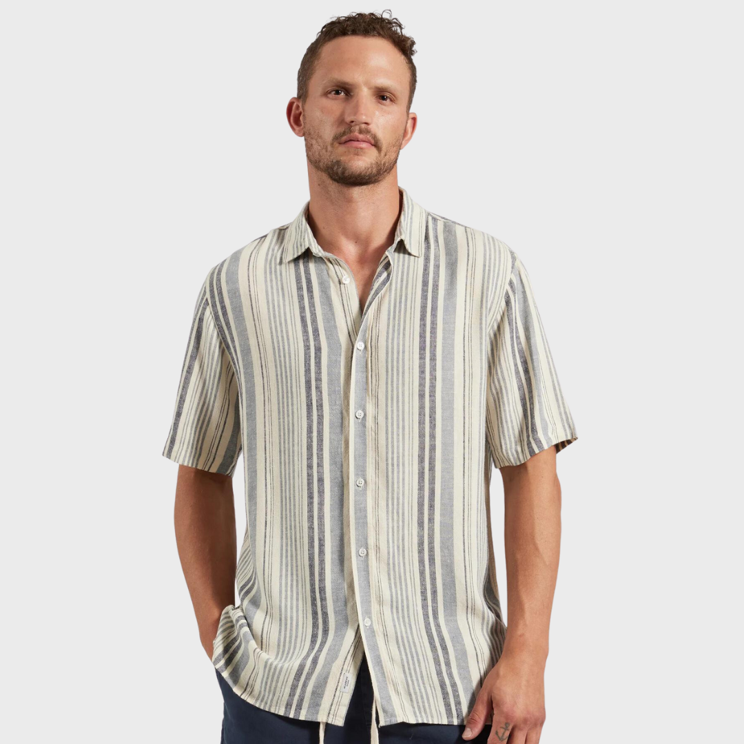 JOSHUA SHIRT | HARBOUR BLUE