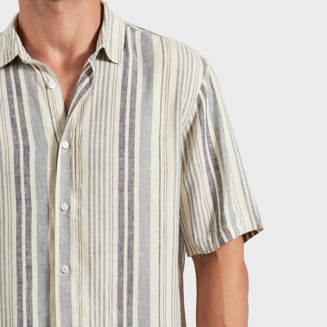 JOSHUA SHIRT | HARBOUR BLUE