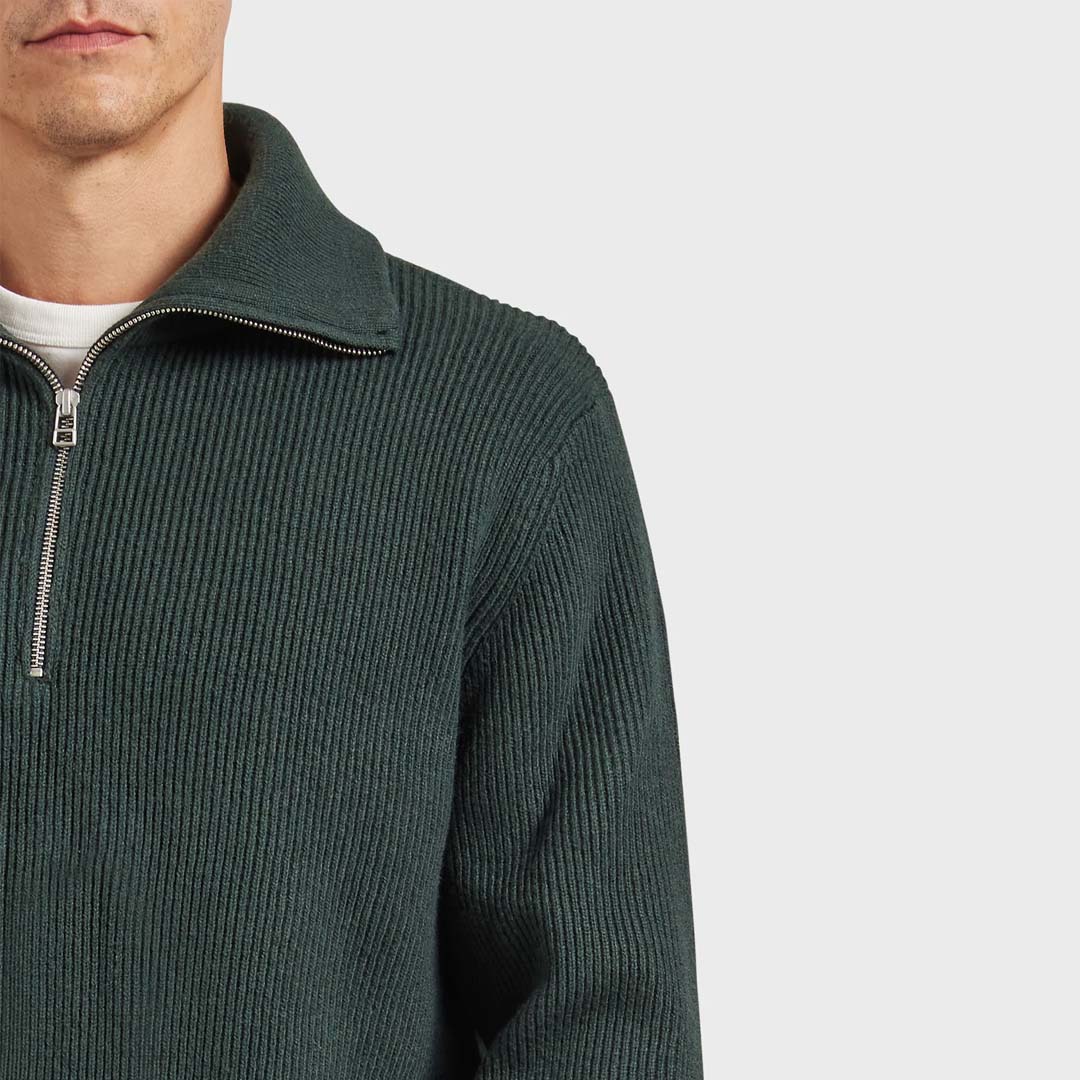 LE MANS 1/2 ZIP | SHERWOOD GREEN