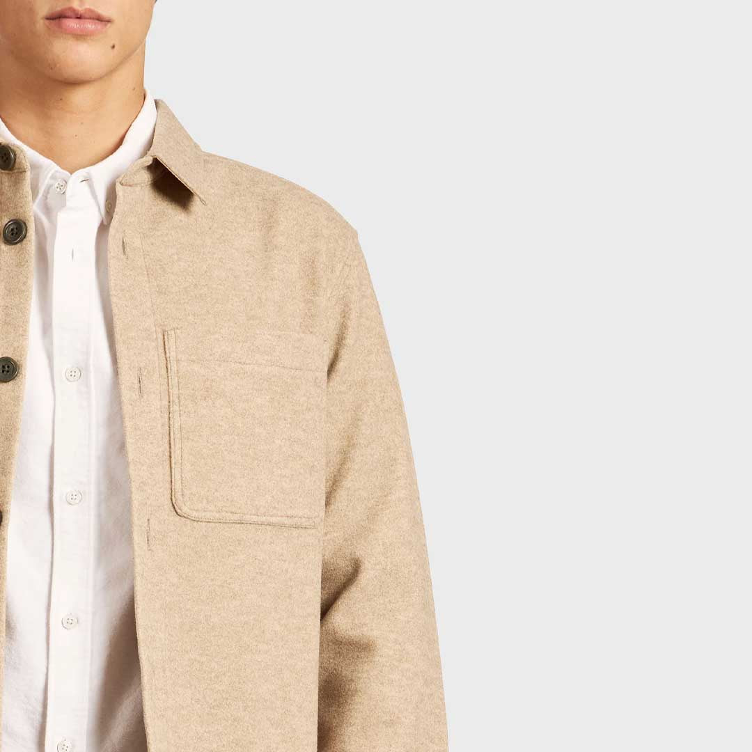 LIoyd Overshirt | Otter Tan