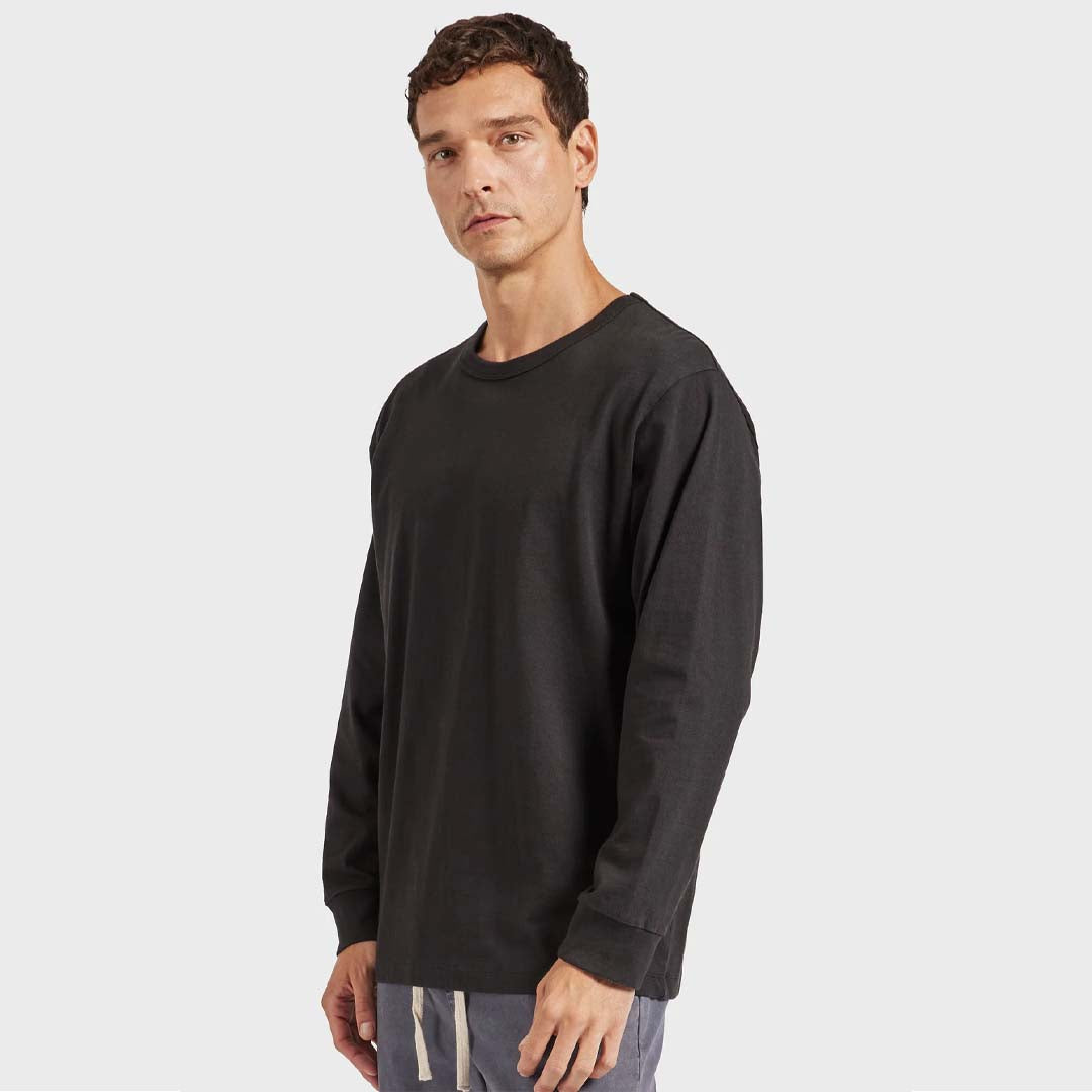 MAC LONG SLEEVE TEE | BLACK