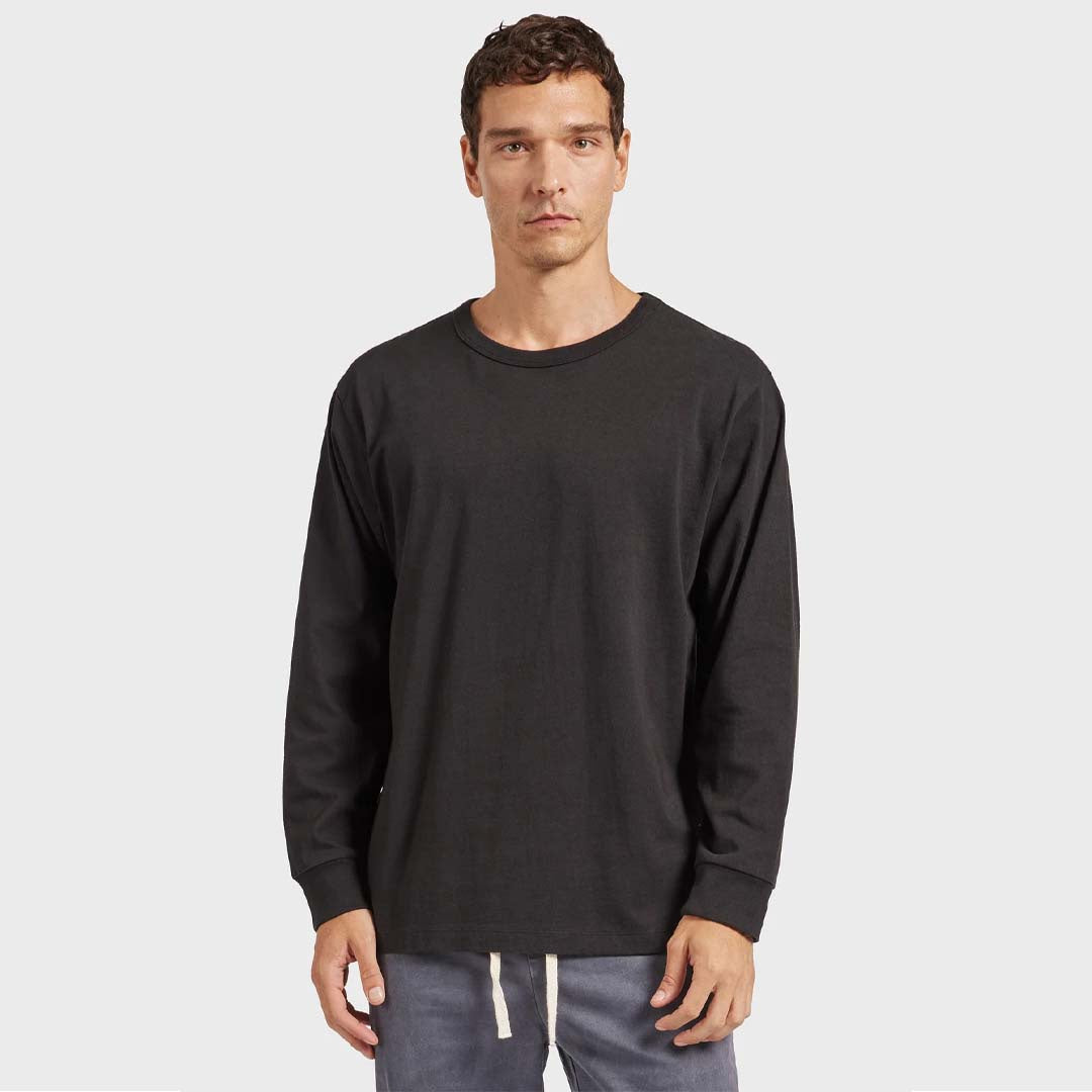 MAC LONG SLEEVE TEE | BLACK