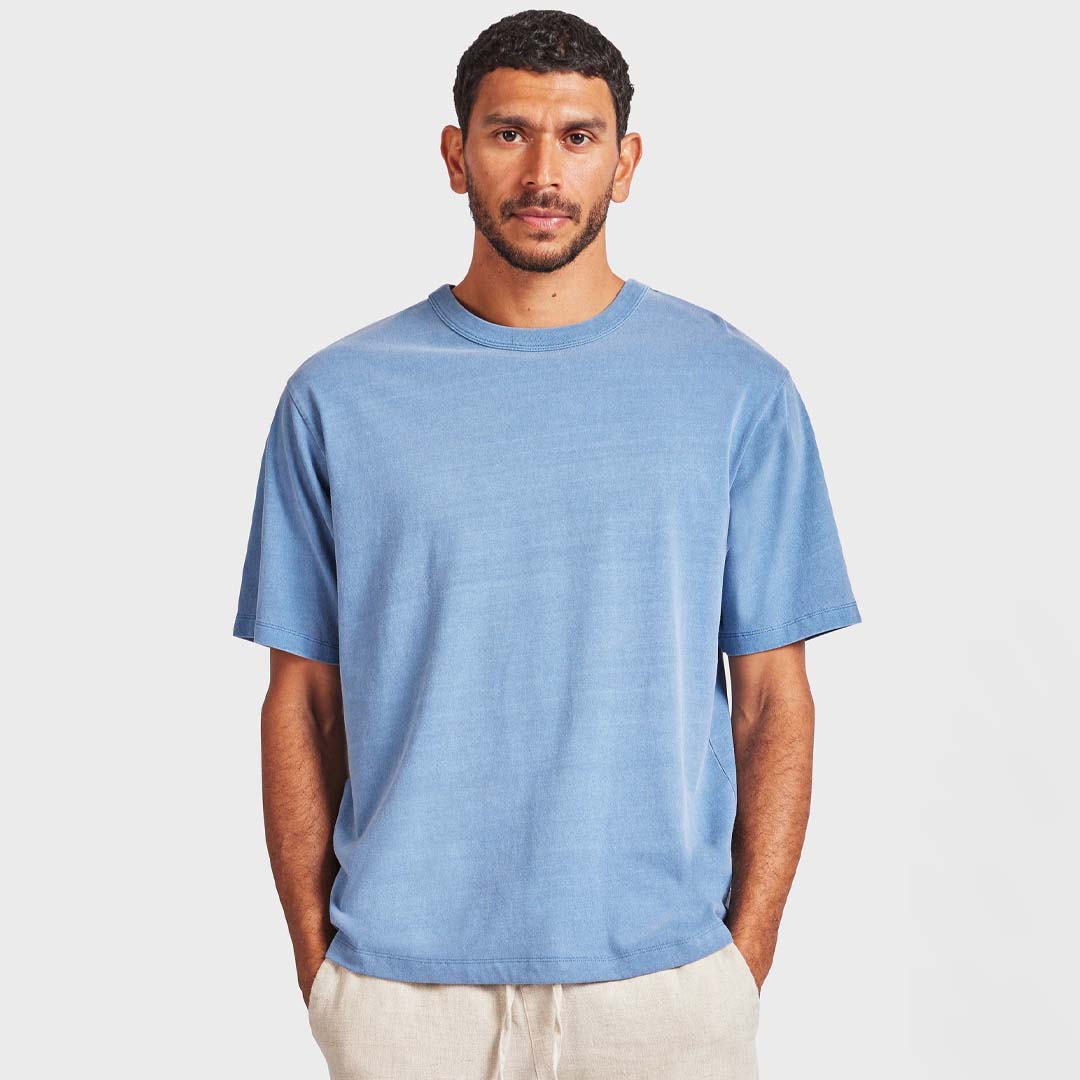 MAC TEE | MID INDIGO