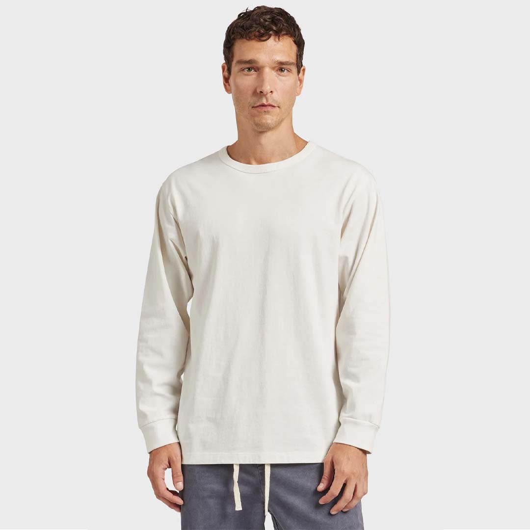 MAC LONG SLEEVE TEE | WHITE