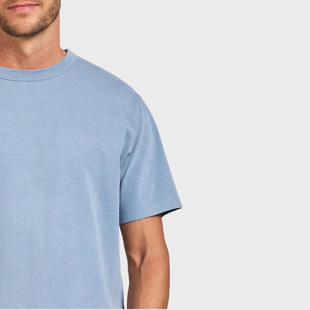 MAC TEE | LIGHT INDIGO