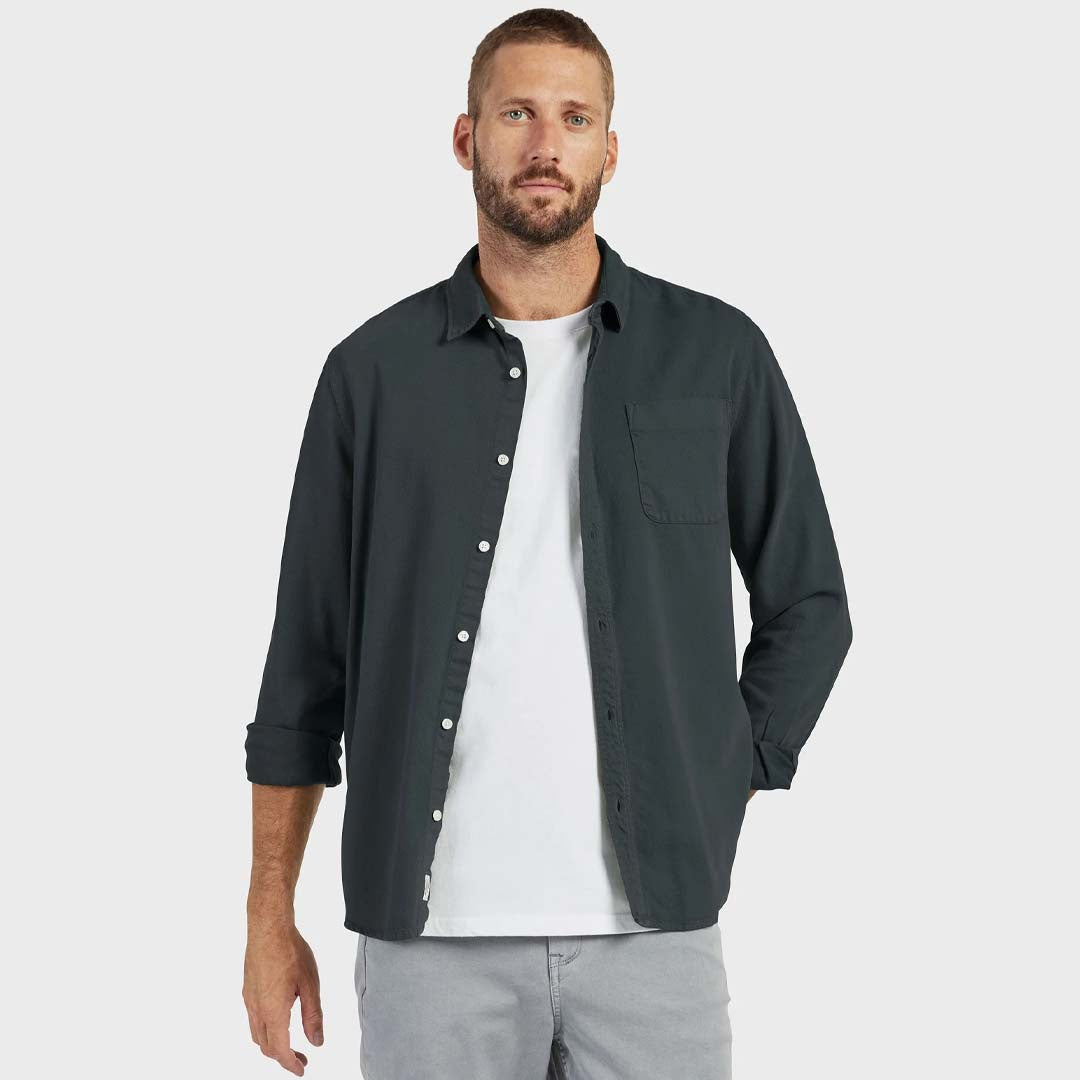 MCQUEEN TWILL SHIRT | SPACE BLUE