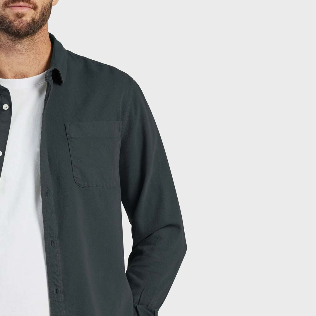 MCQUEEN TWILL SHIRT | SPACE BLUE