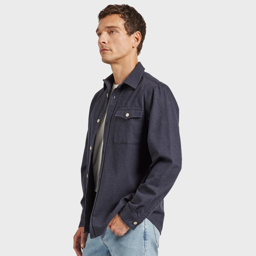 OAKLAND OVERSHIRT | NAVY