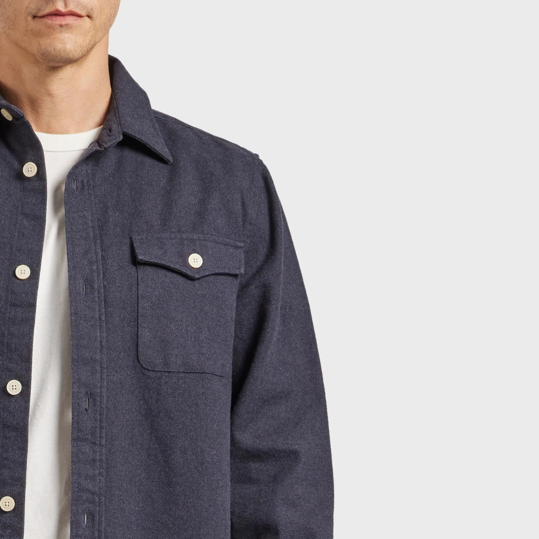 OAKLAND OVERSHIRT | NAVY