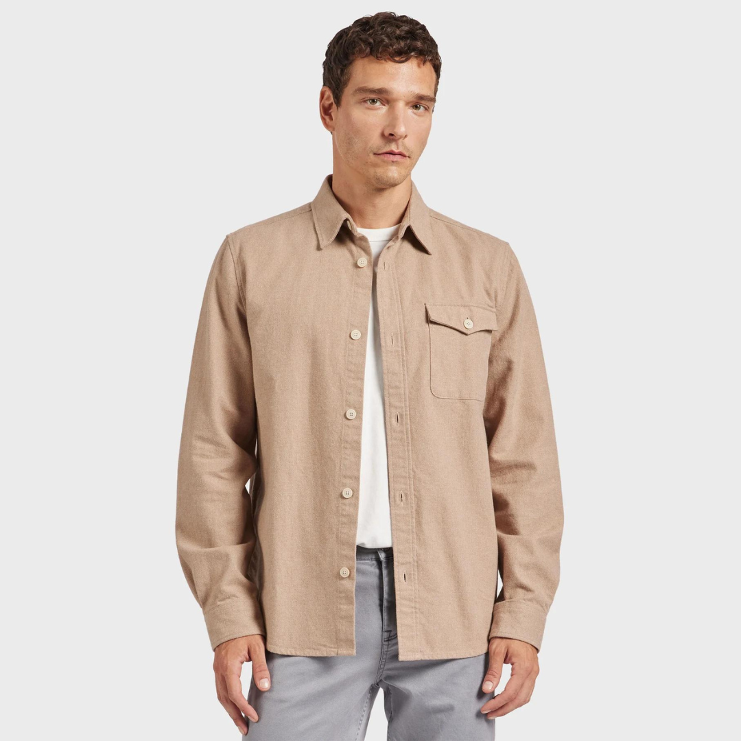 OAKLAND OVERSHIRT | NOMAD TAN