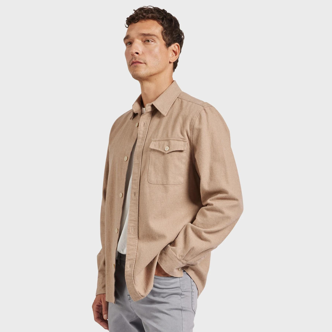 OAKLAND OVERSHIRT | NOMAD TAN