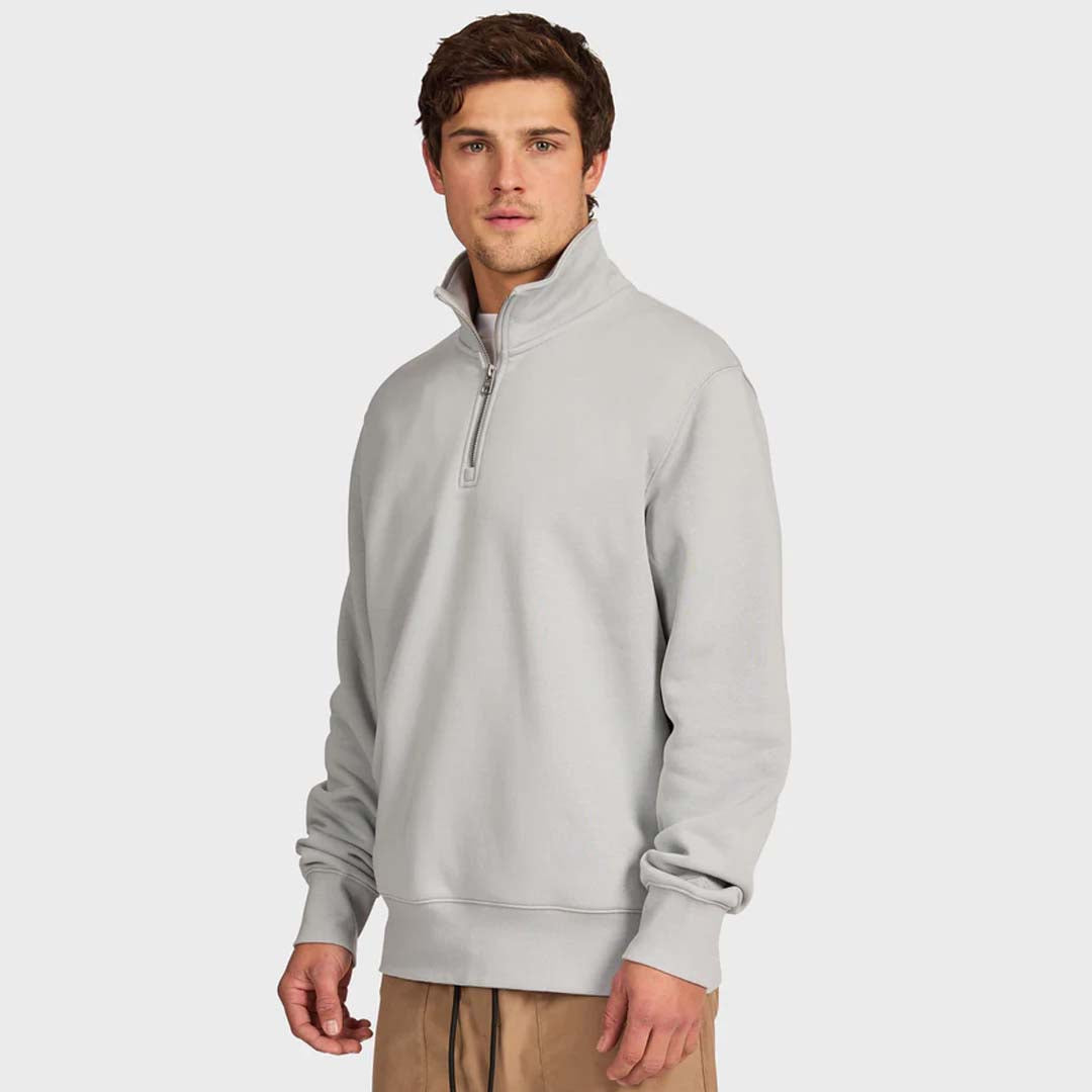 Academy 1/4 Zip Sweat | Slate Grey
