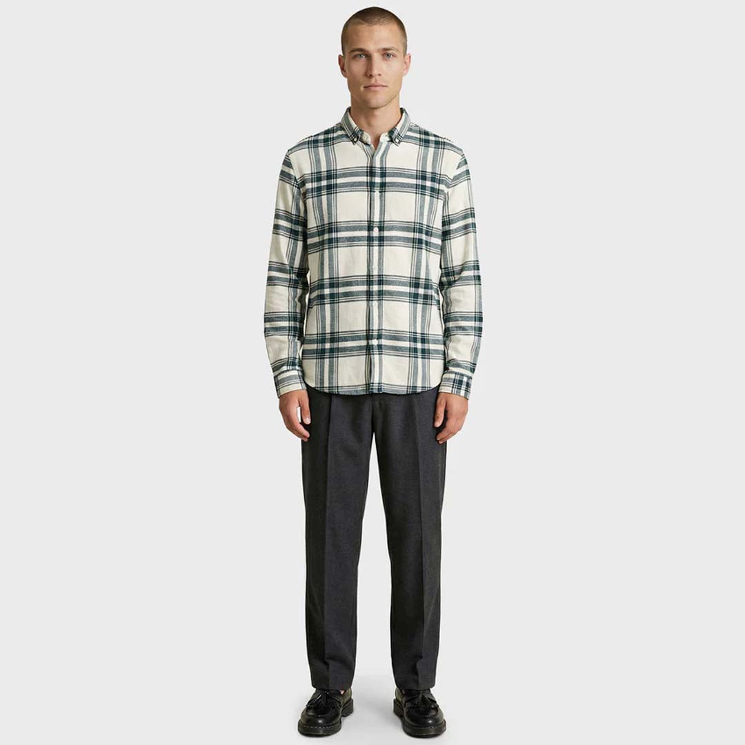 Sacramento Check Shirt | Space Blue