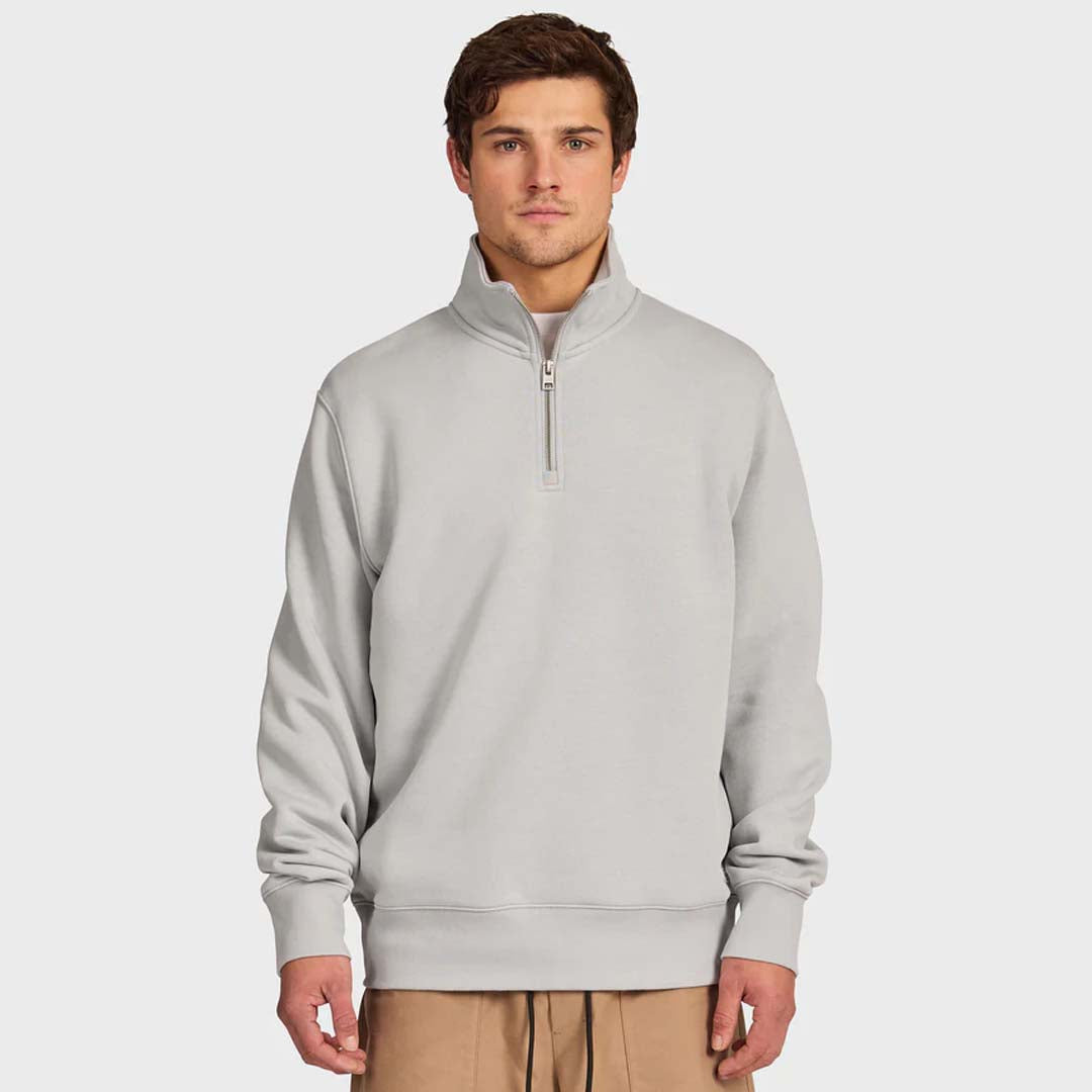 Academy 1/4 Zip Sweat | Slate Grey