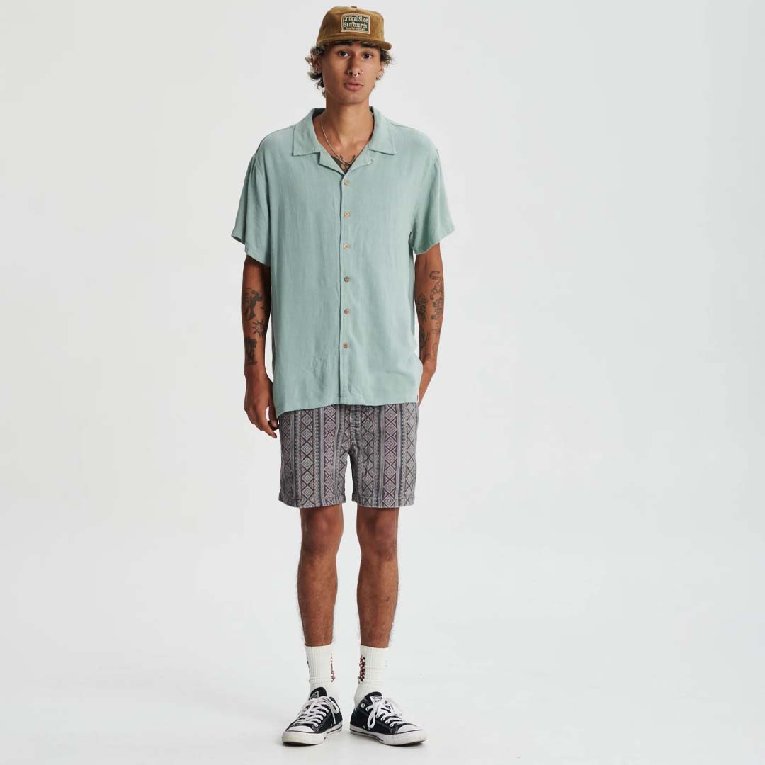 ERNIE RESORT SHIRT | SEAGRASS